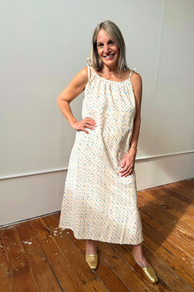 Aurore Dress - Rain Dots - One Size - Dresses