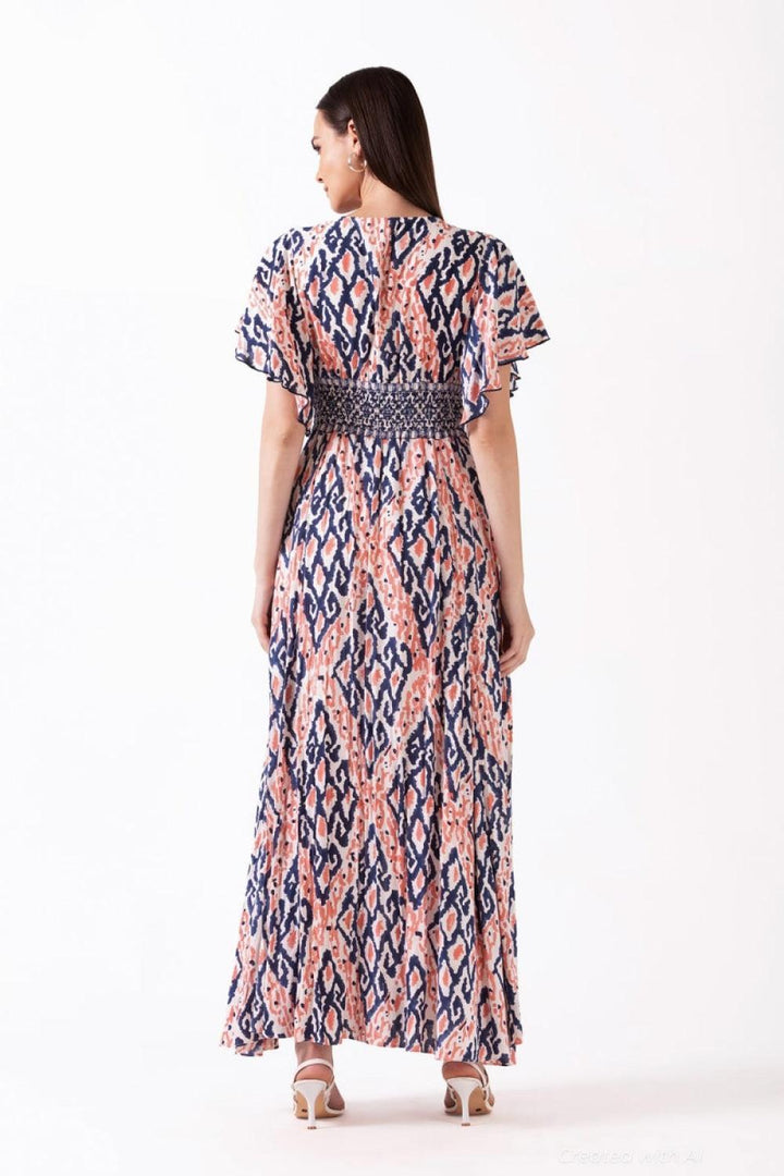 Avatara Maxi Dress - Coral - Dresses