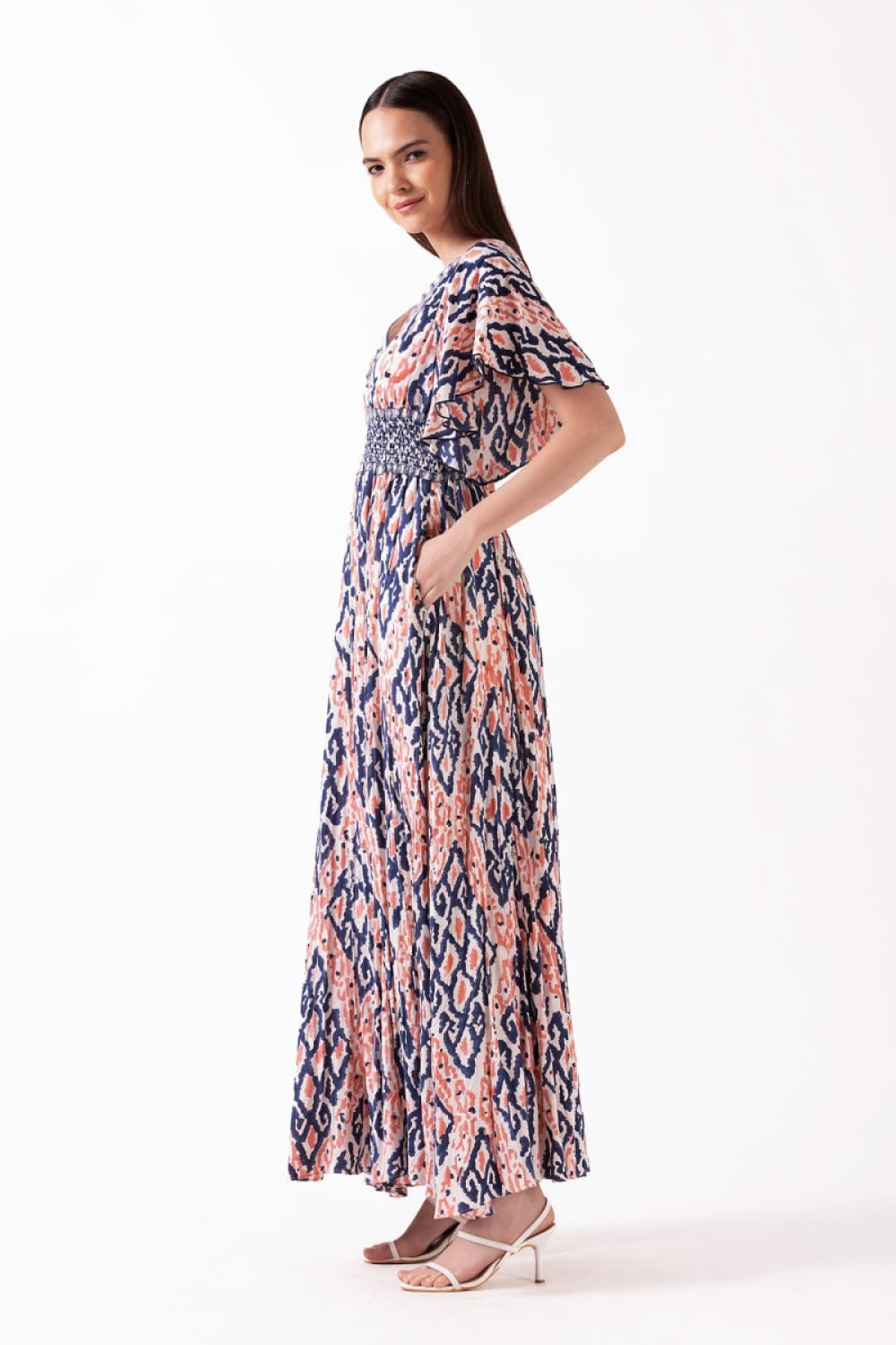 Avatara Maxi Dress - Coral - Dresses