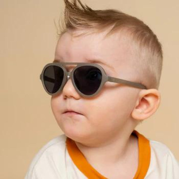 Aviator | Polarized Sunglasses | Baby | Fog | 0-2 Y - One Size - ’Sunglasses - Kids Teen Adult’