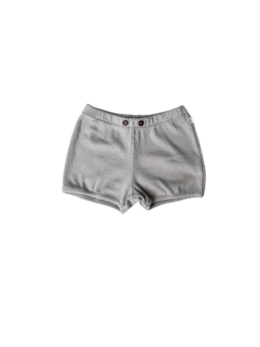 Button Shorts - Mushroom Beige