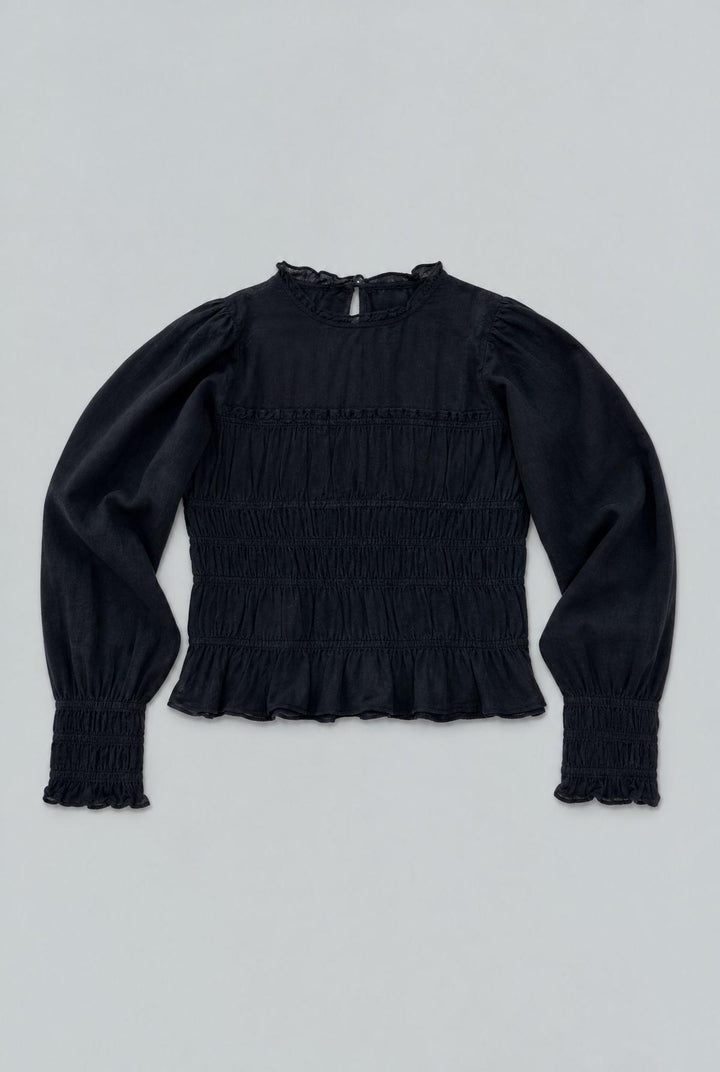 Corset Blouse - Black
