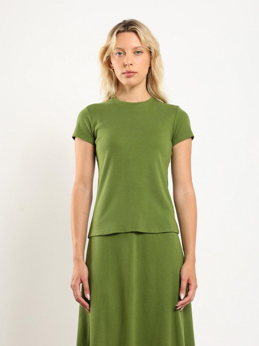 Aziz Tee - Basil - T-shirt