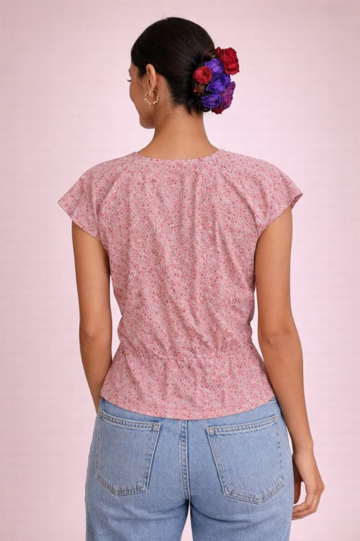 Azure Top - M - Shirt