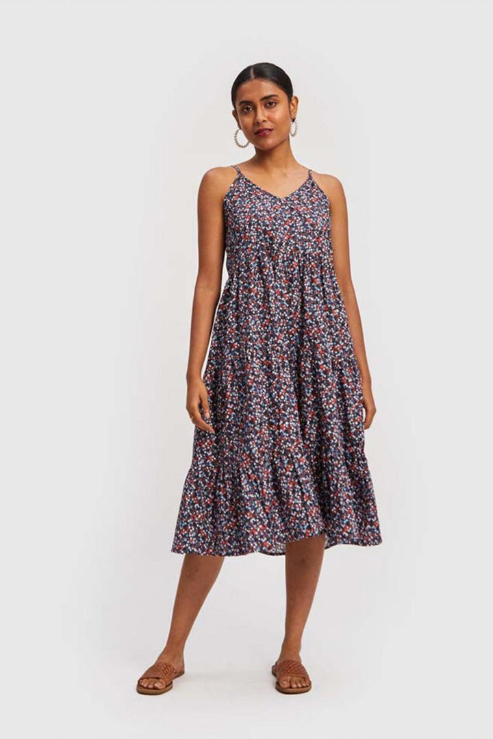 Strappy Midi Dress - Multi Mayhem