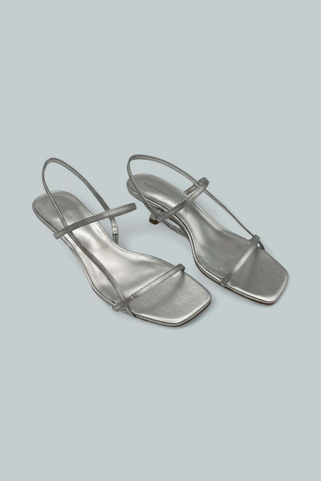 Serenity Bare Sandal - Silver