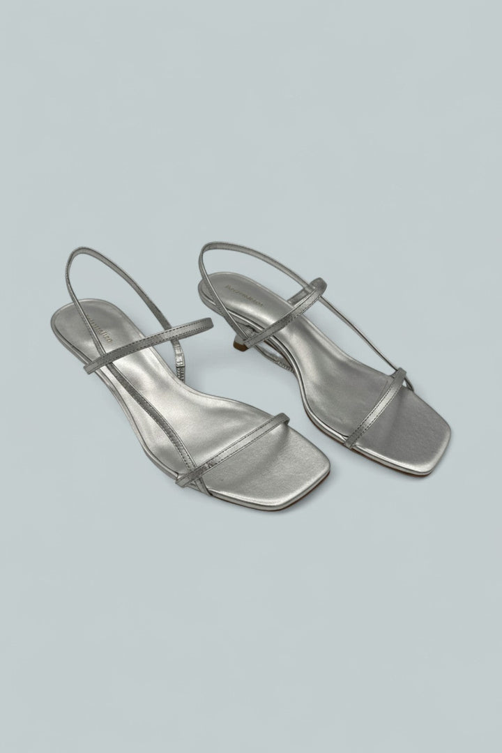 Serenity Bare Sandal - Silver