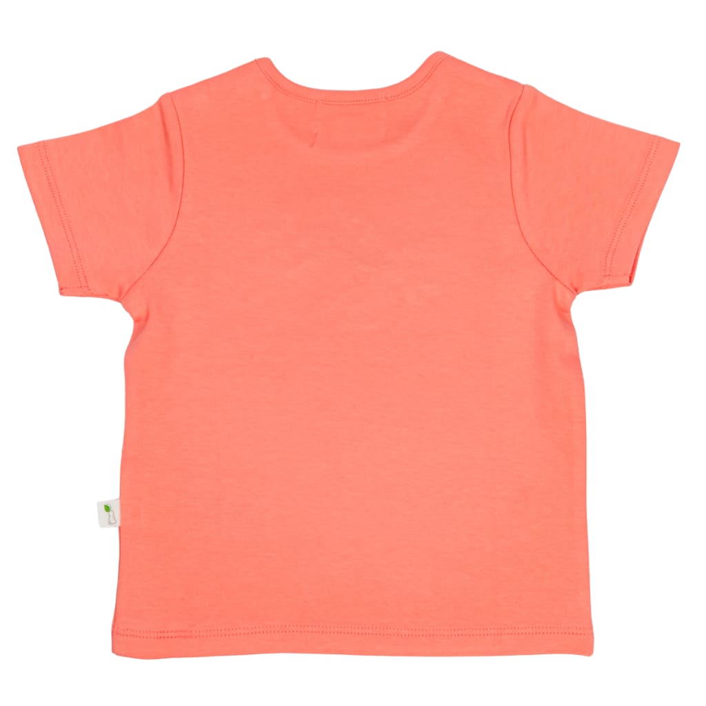 Birdie Interlock Shirt - Peach Pink