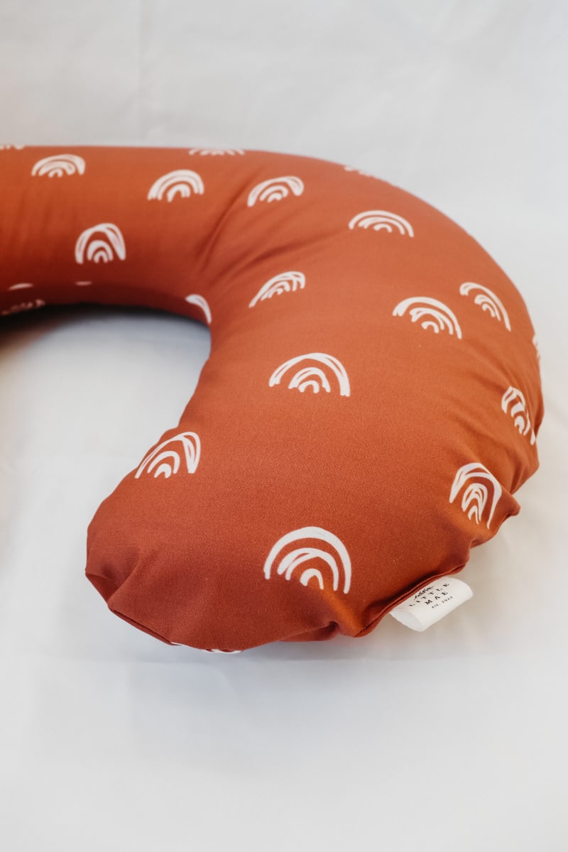 Nursing Pillow Cover - Rust
