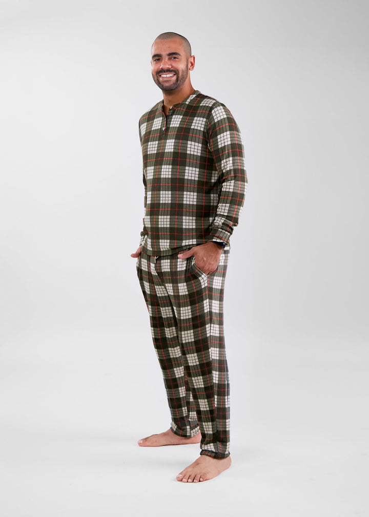 Unisex Lounge Pant - Winter Plaid