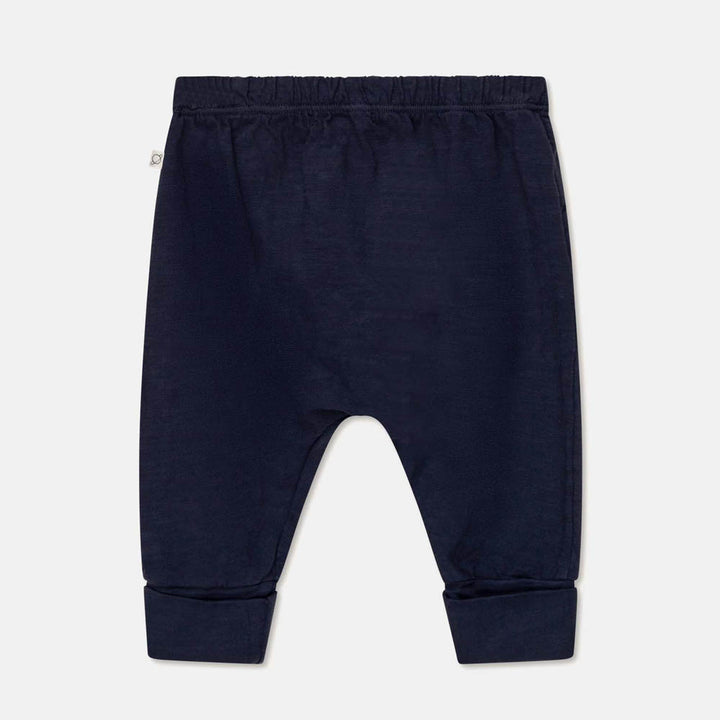 Slub Baby Pants - Dark Blue