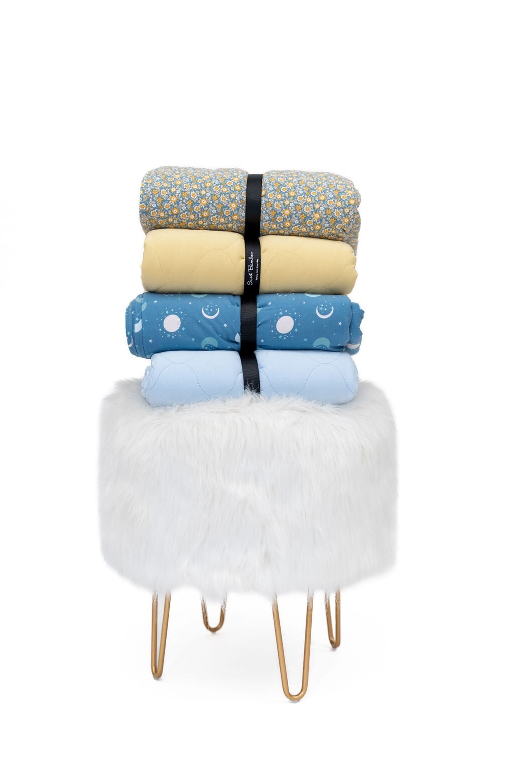 Quilted Blanket - Blue Moon