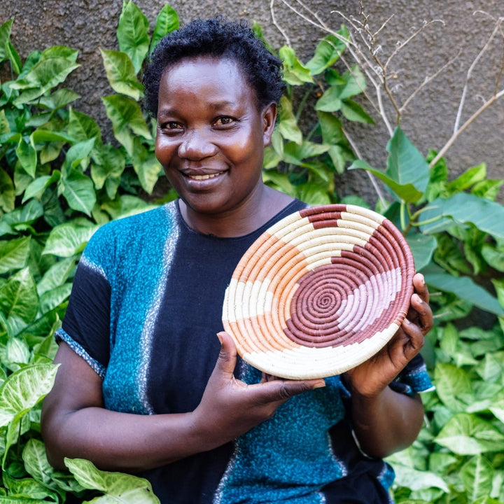 Woven Bowl - 6" Vivid Sukari