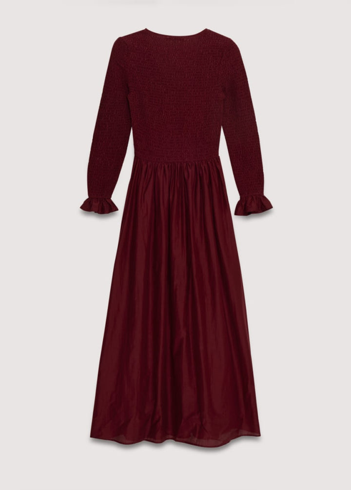 Luly Woman Dress Plum Fantasy