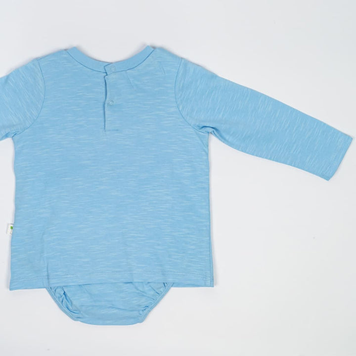 Go Fish! T Shirt Bodysuit - Artic Blue