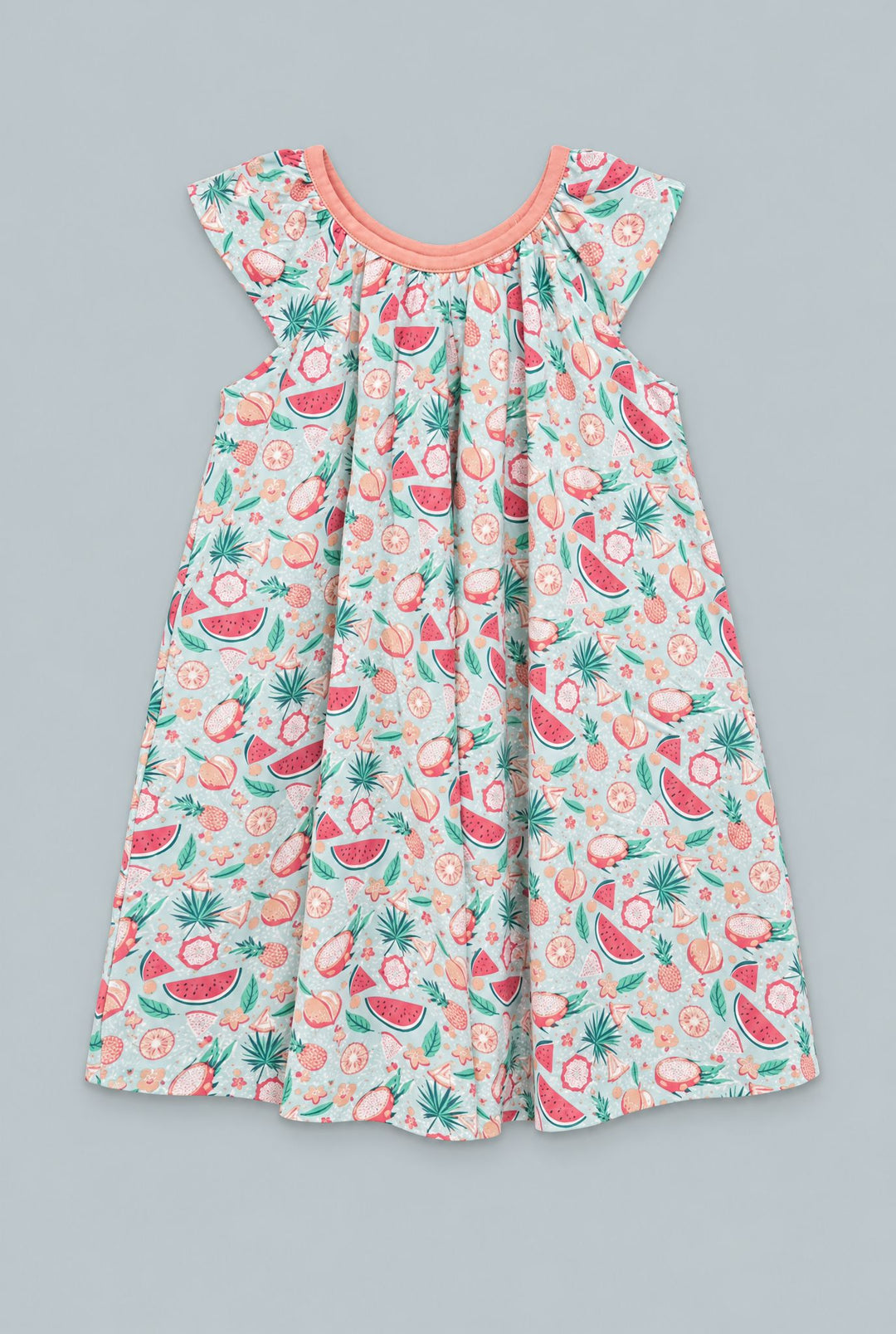 Babydoll Dress - Dragon Fruit