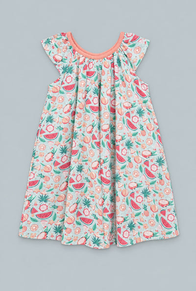 Babydoll Dress - Dragon Fruit