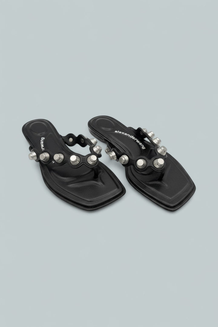 Rexa Thong Sandals - Black