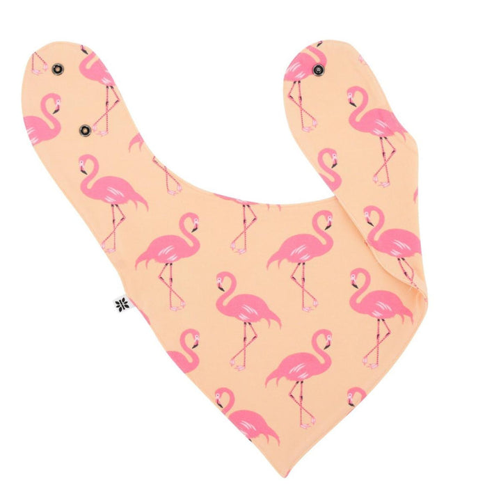 Baby Bib - Flamingo Peach - OS - Bib