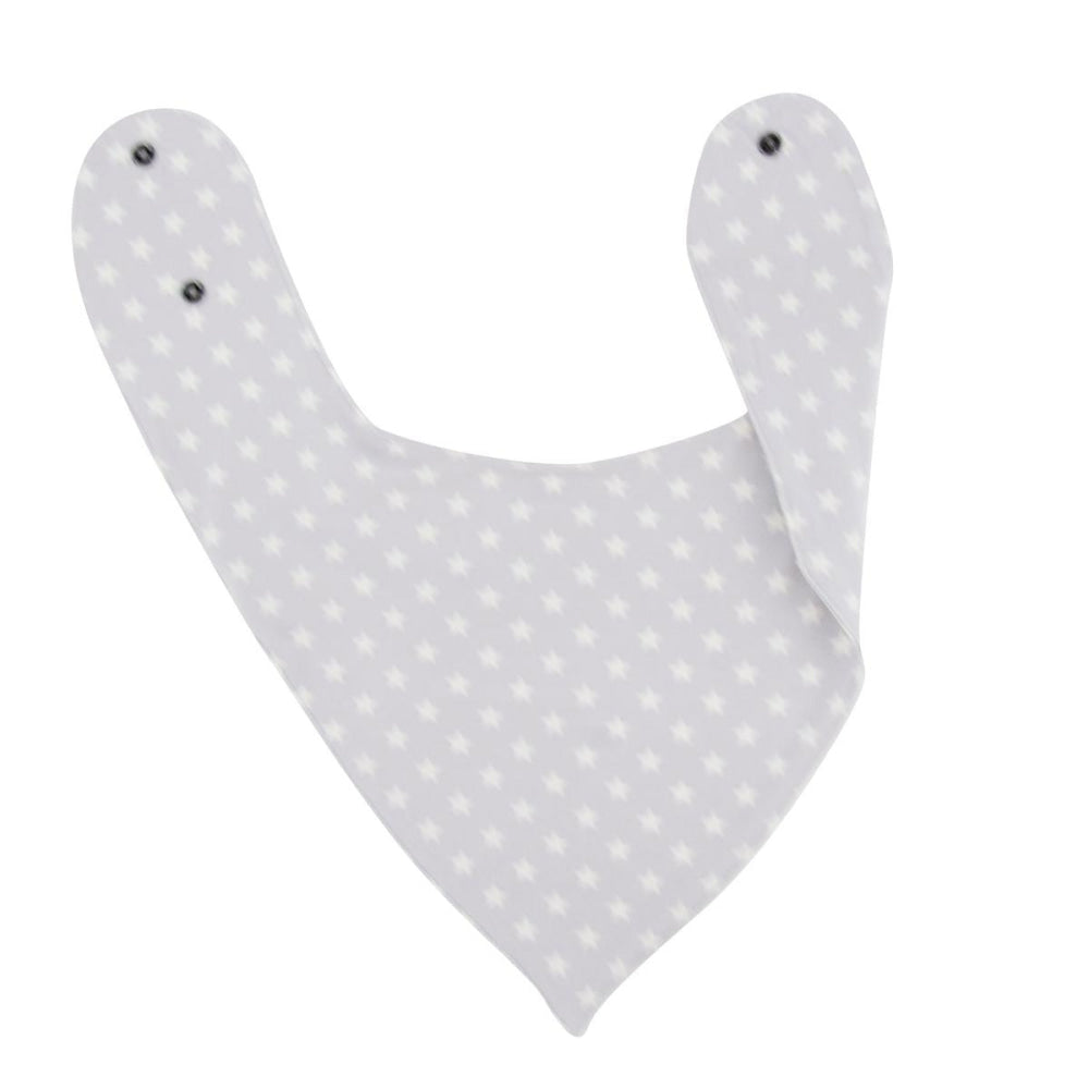 Baby Bib - Stars Grey - OS - Bib