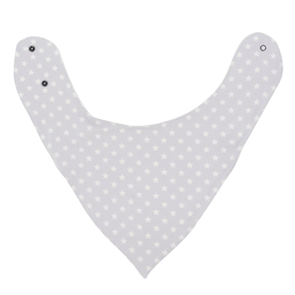 Baby Bib - Stars Grey - OS - Bib