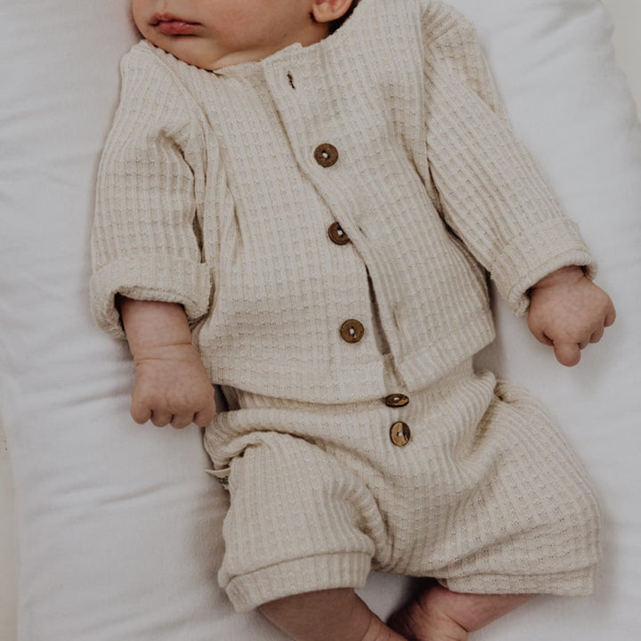 Baby Cardigan - Bone - Cardigan