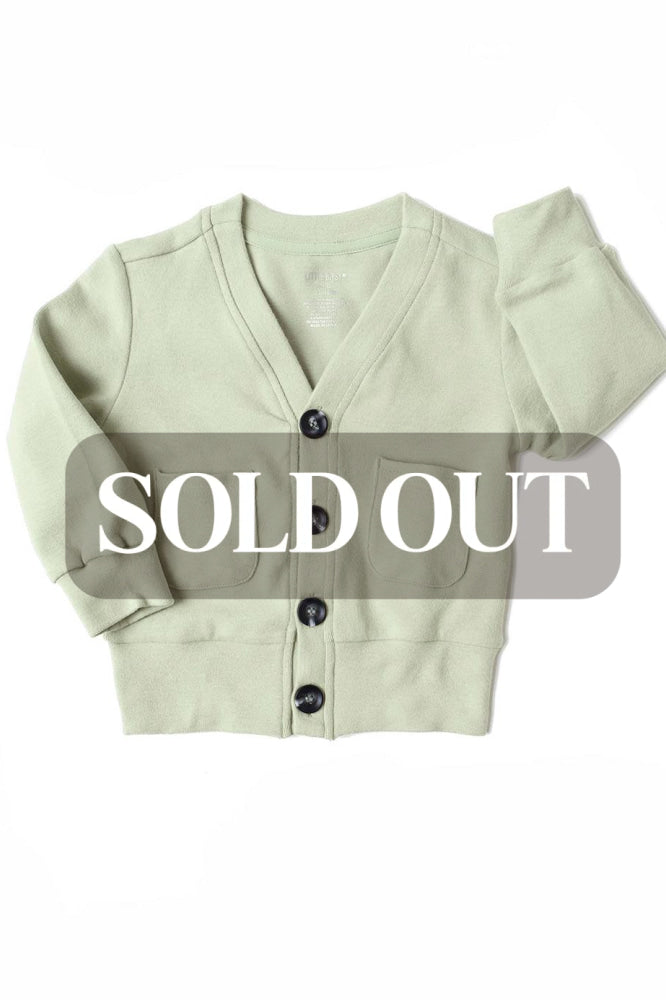 Baby Cardigan - Sage - Cardigan