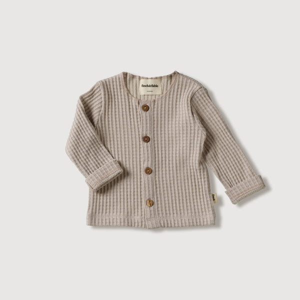 Baby Cardigan - Stone - Cardigan
