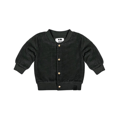 Baby Corduroy Bomber Jacket - Black - 0-3m - Jacket