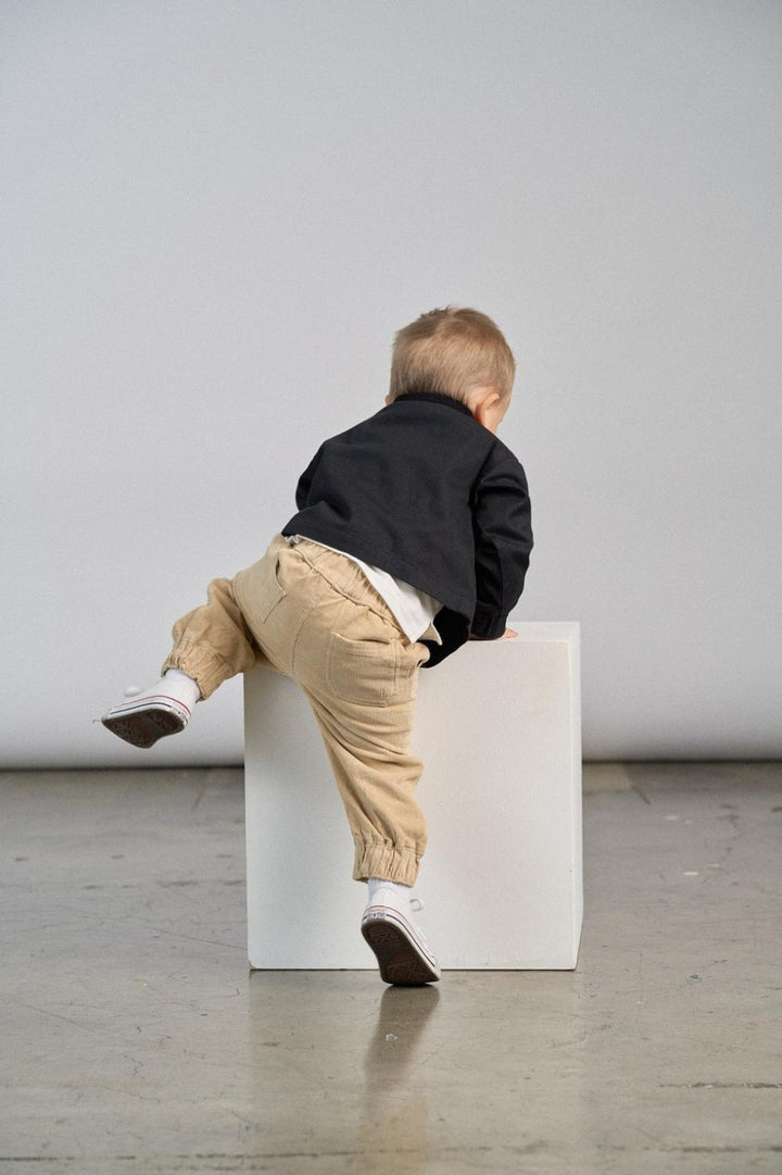 Baby Corduroy Jogger - Khaki - Joggers