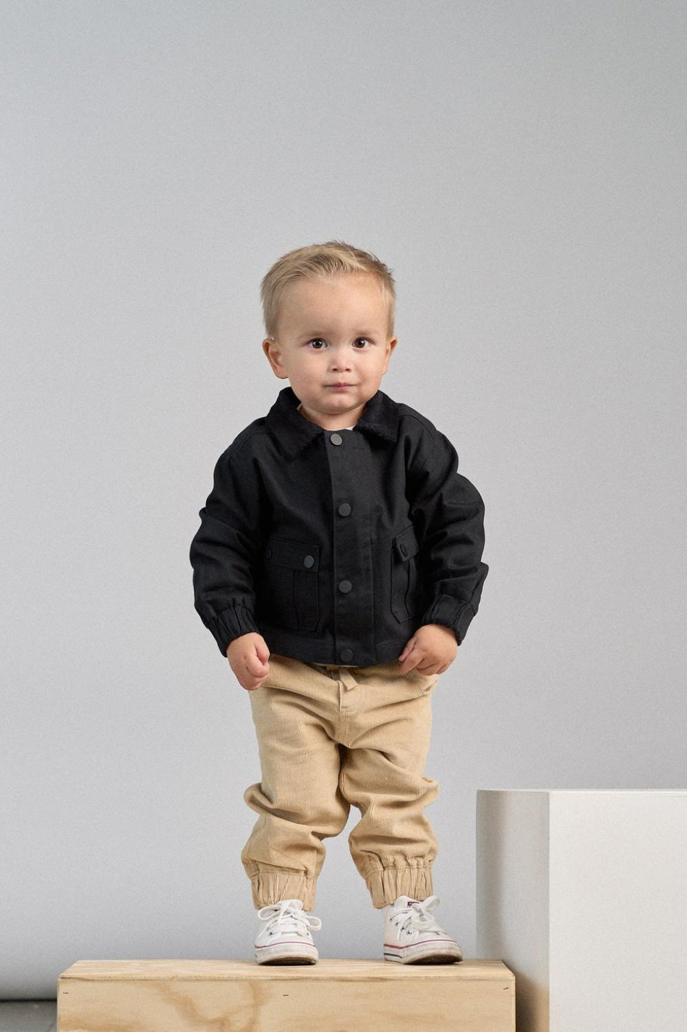 Baby Corduroy Jogger - Khaki - Joggers