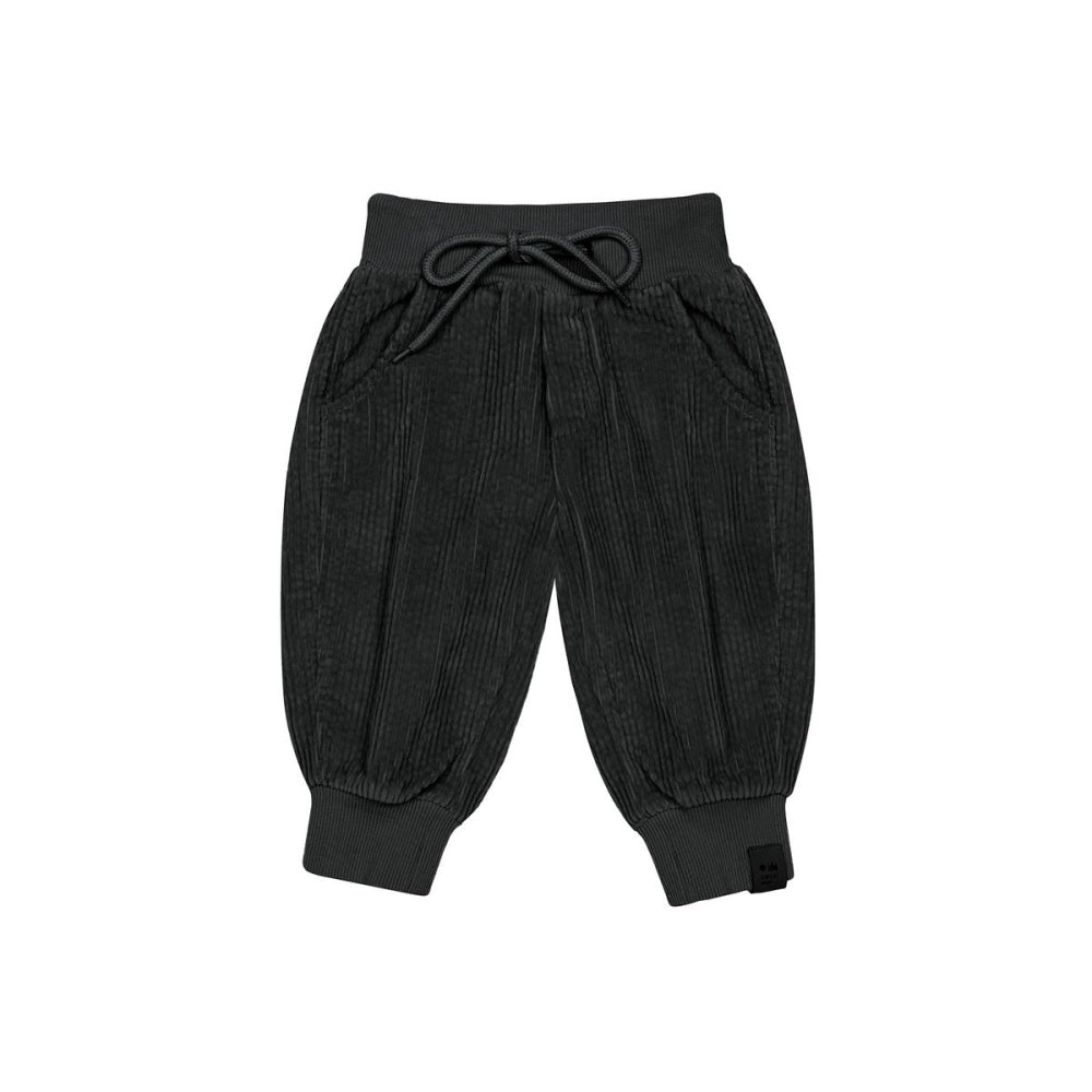 Baby Corduroy Joggers - Black - 0-3m - Joggers