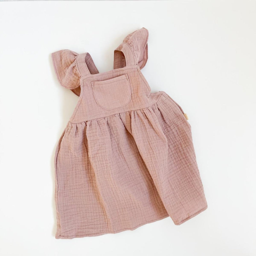 Baby Cross Back Pocket Dress - Blush - Dresses