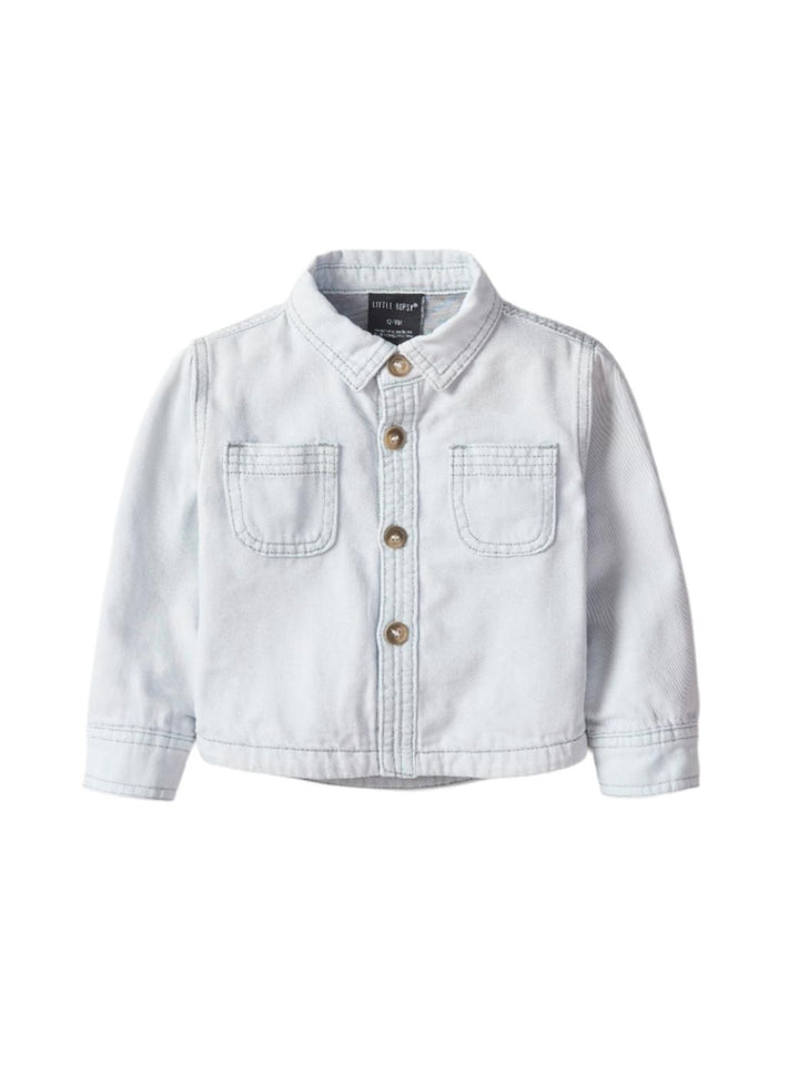 Baby Denim Shacket - Button Down Shirt