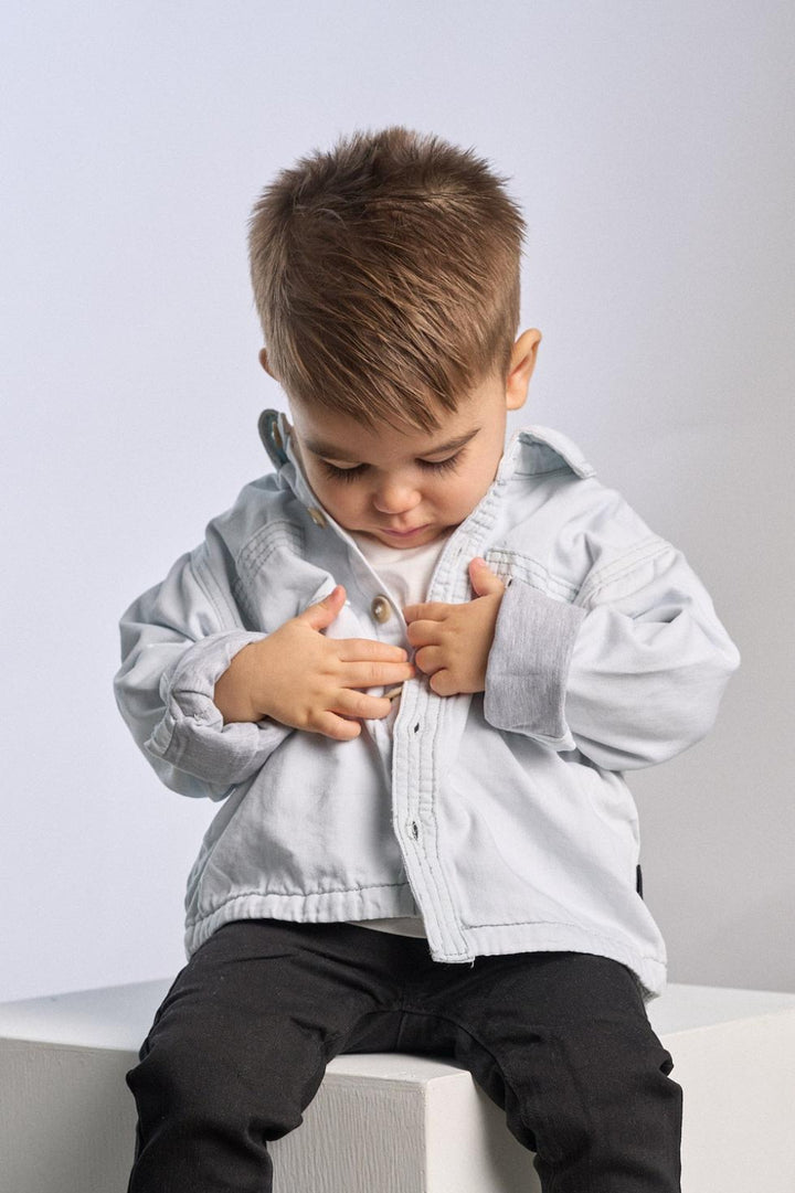 Baby Denim Shacket - Button Down Shirt