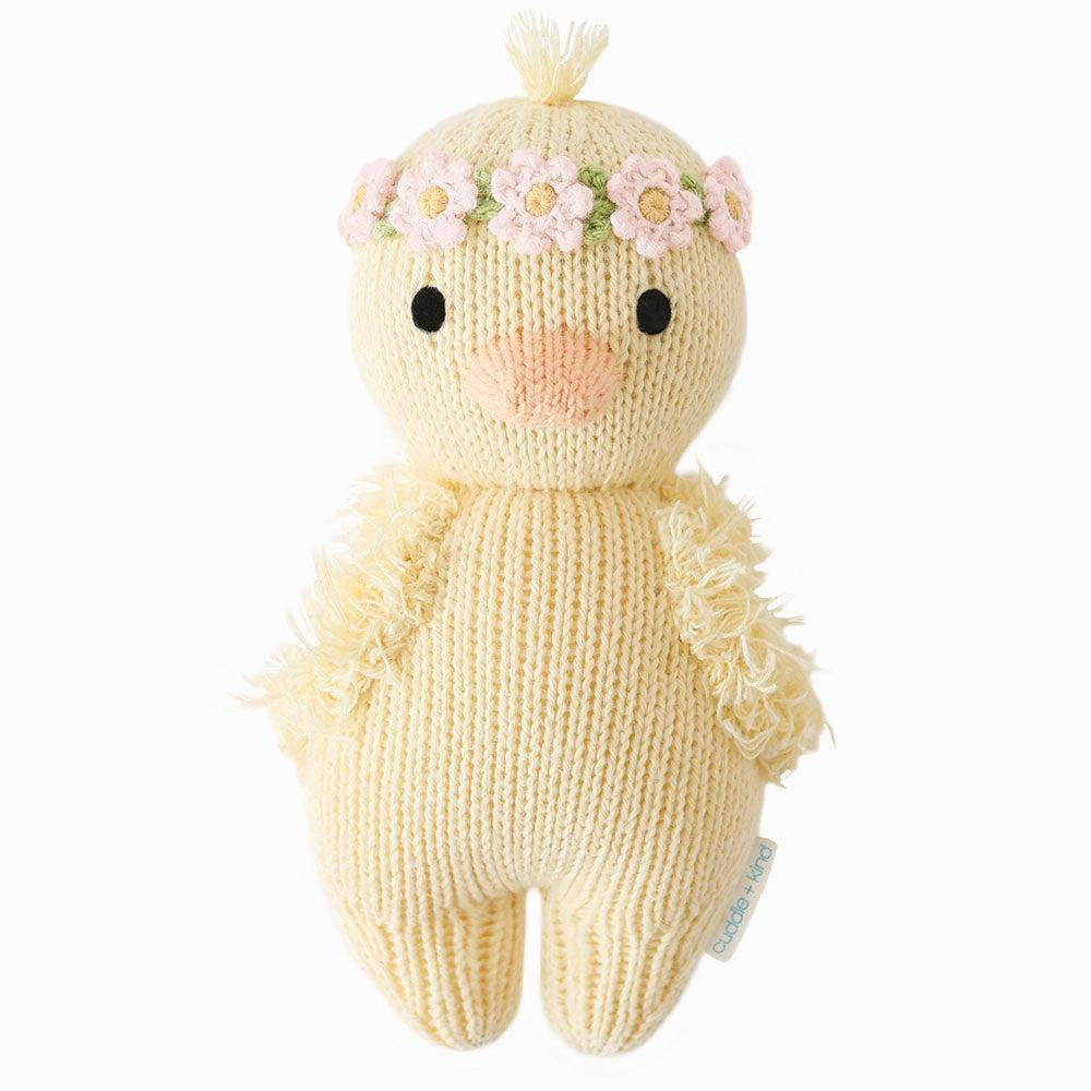 Baby Duckling Blush Floral - One Size - ’Stuffed Animal - Baby Kids Adult’