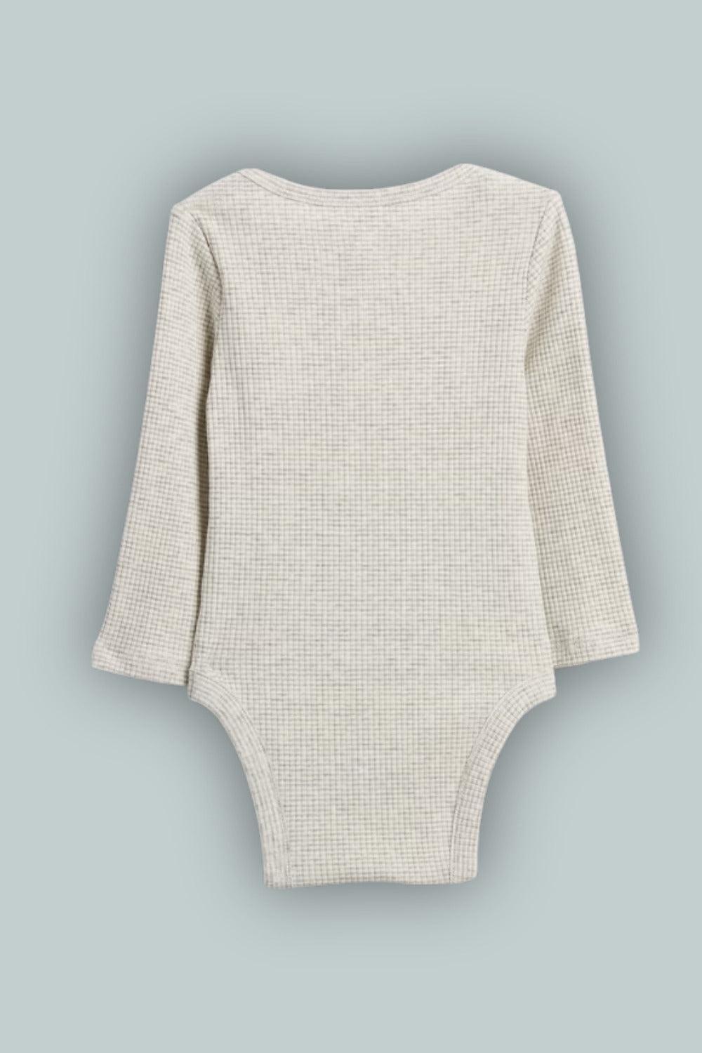 Baby First Favorites TinyRib Bodysuit - Grey - 18-24 M - Bodysuit
