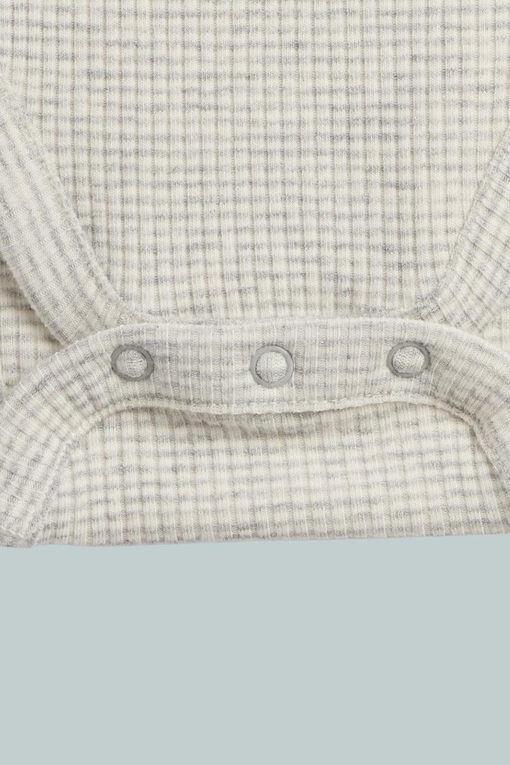Baby First Favorites TinyRib Bodysuit - Grey - 18-24 M - Bodysuit
