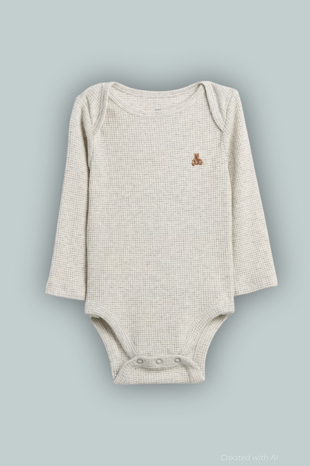 Baby First Favorites TinyRib Bodysuit - Grey - 18-24 M - Bodysuit