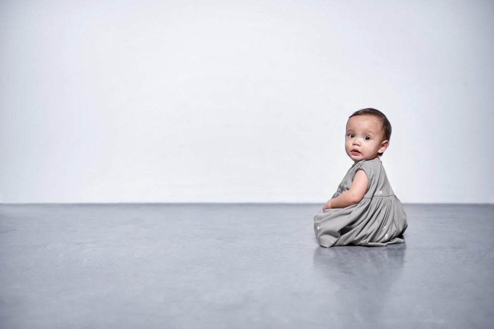 Baby Fit & Flare Dress - Grey - Dresses