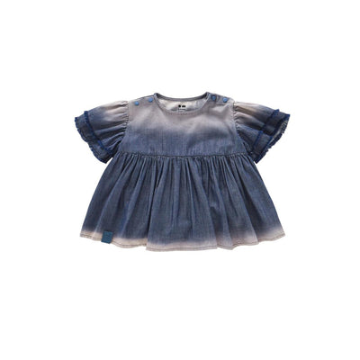 Baby Fit & Flare Dress - Navy - Dresses