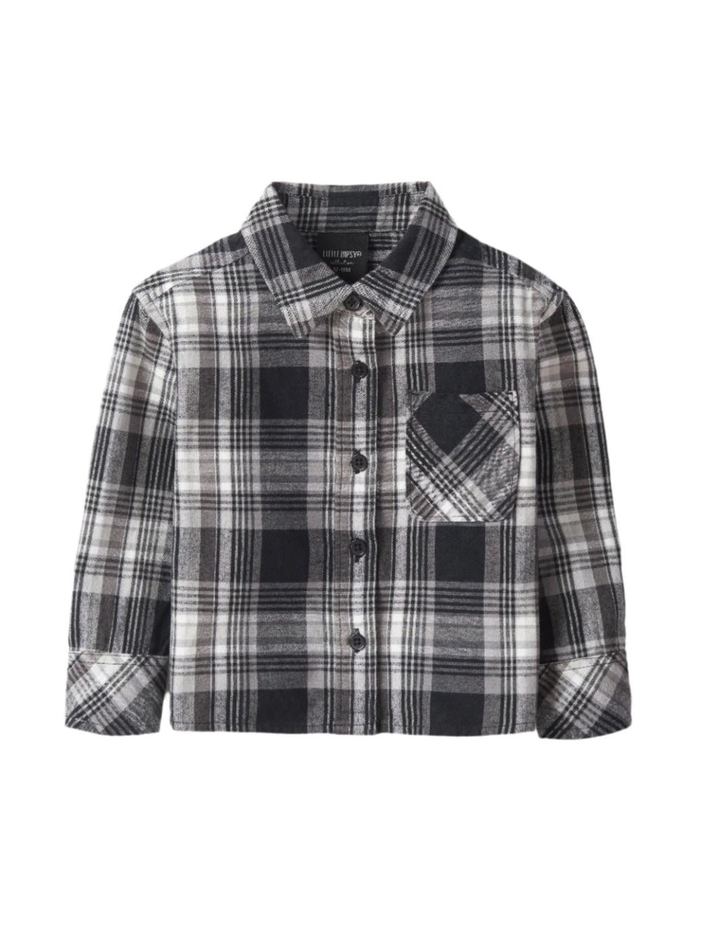 Baby Flannel Button Up - Button Down Shirt