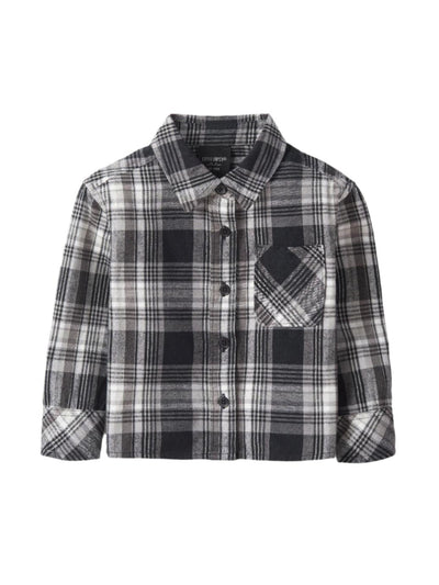 Baby Flannel Button Up - Button Down Shirt