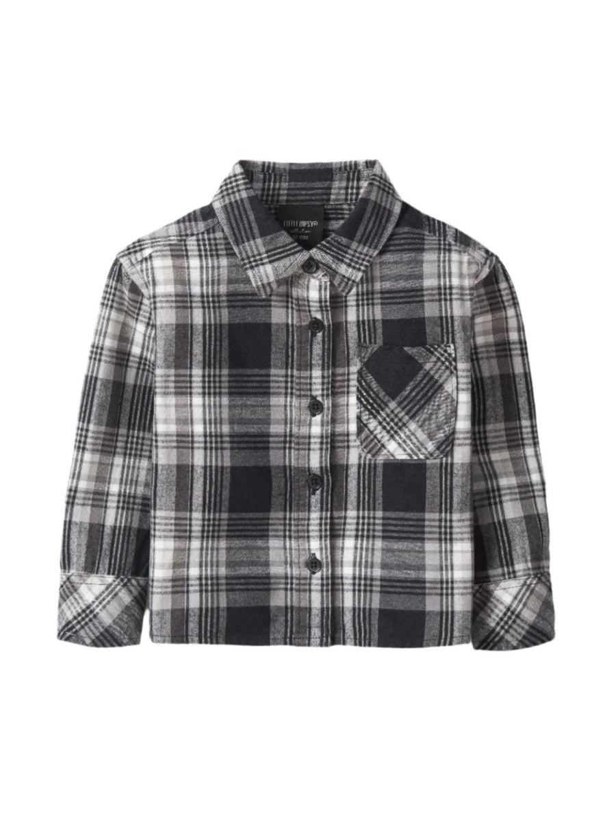 Baby Flannel Button Up - Button Down Shirt