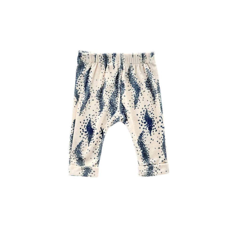 Baby Joggers with Front Pleat - Cream - Joggers