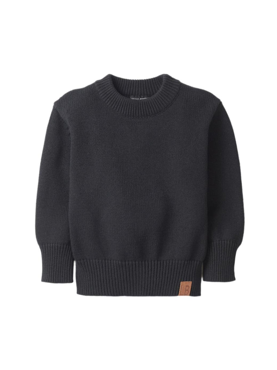 Baby Knit Sweater - Black - Sweatshirt