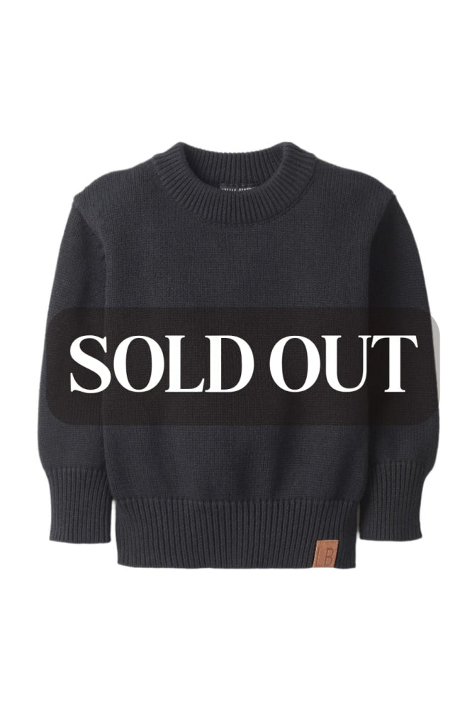 Baby Knit Sweater - Black - Sweatshirt