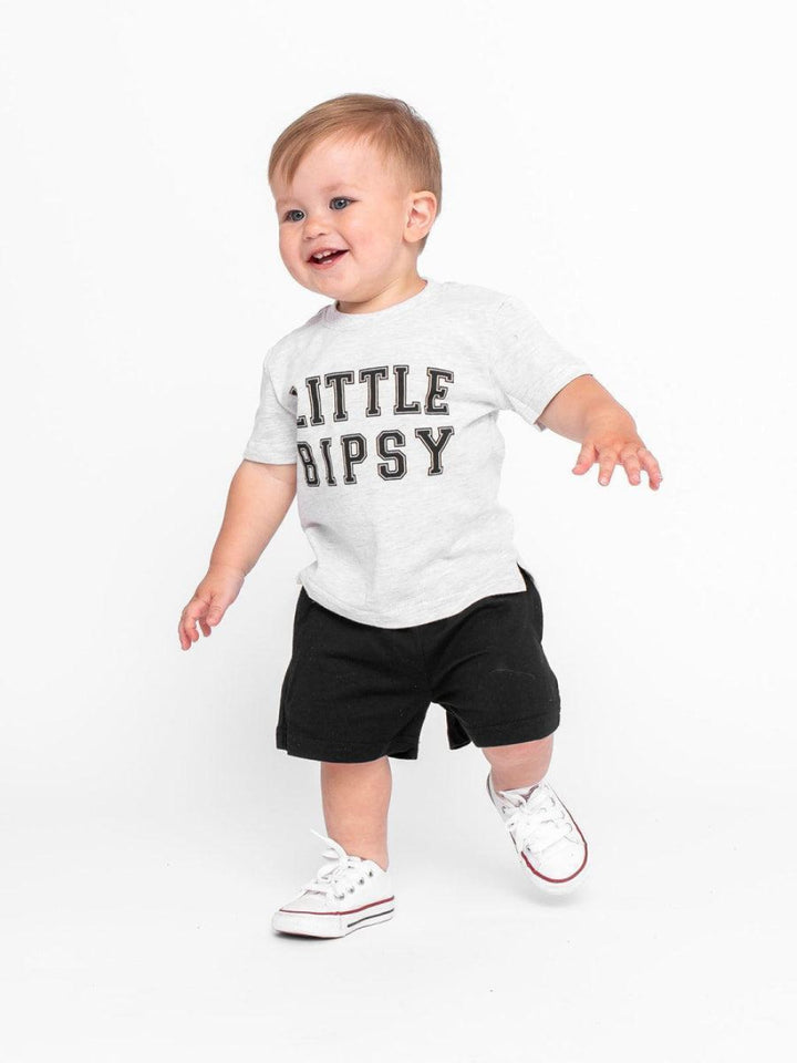 Baby LB Collegiate Tee - Grey - T-shirt