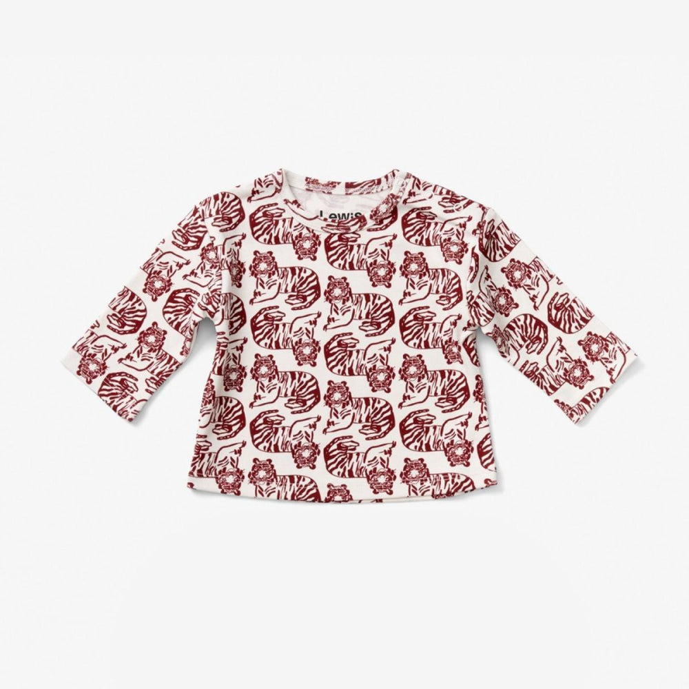 Baby Long Sleeve T Shirt - Tiger Umber - Shirt