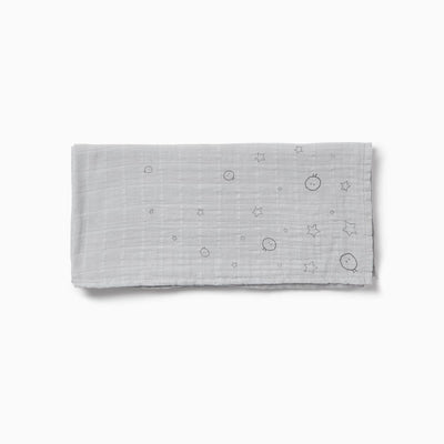 Baby Muslin Blanket - Grey - FINAL SALE - One Size - Blanket